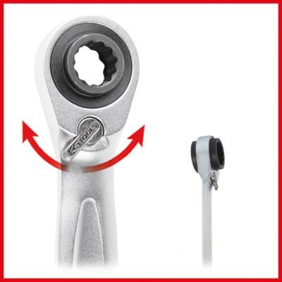 KS TOOLS Ratschen-Ringgabelschlüssel (503.4628-E)