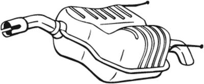 BOSAL Endschalldämpfer (185-007) Thumbnail