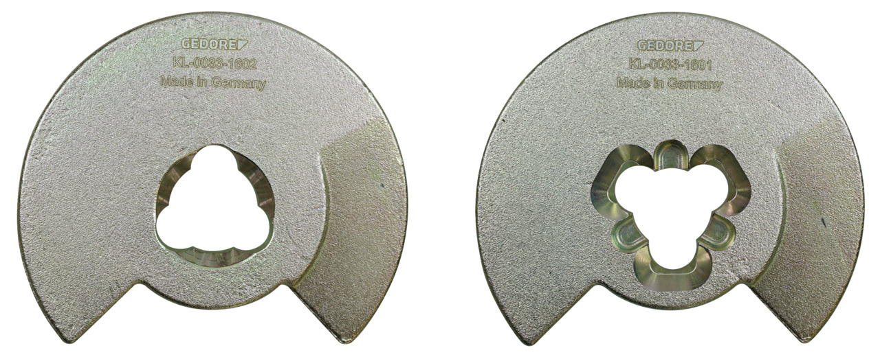 Druckplattenpaar, Gr. 0A (KL-0033-16)