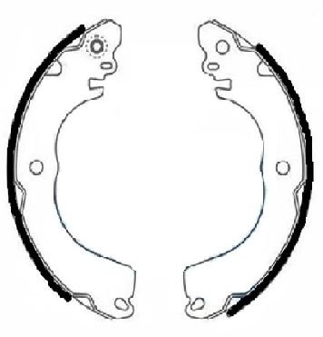 HELLA Bremsbackensatz (8DB 355 022-311)