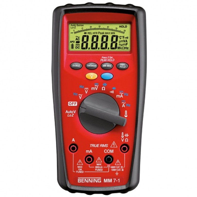 MULTIMETER BENNING MM7-2 (8715-64-583) | NORMFEST