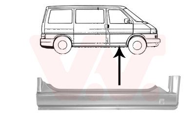 VAN WEZEL Einstiegblech (5874102)