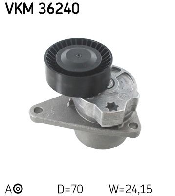 SKF Spannrolle, Keilrippenriemen (VKM 36240)