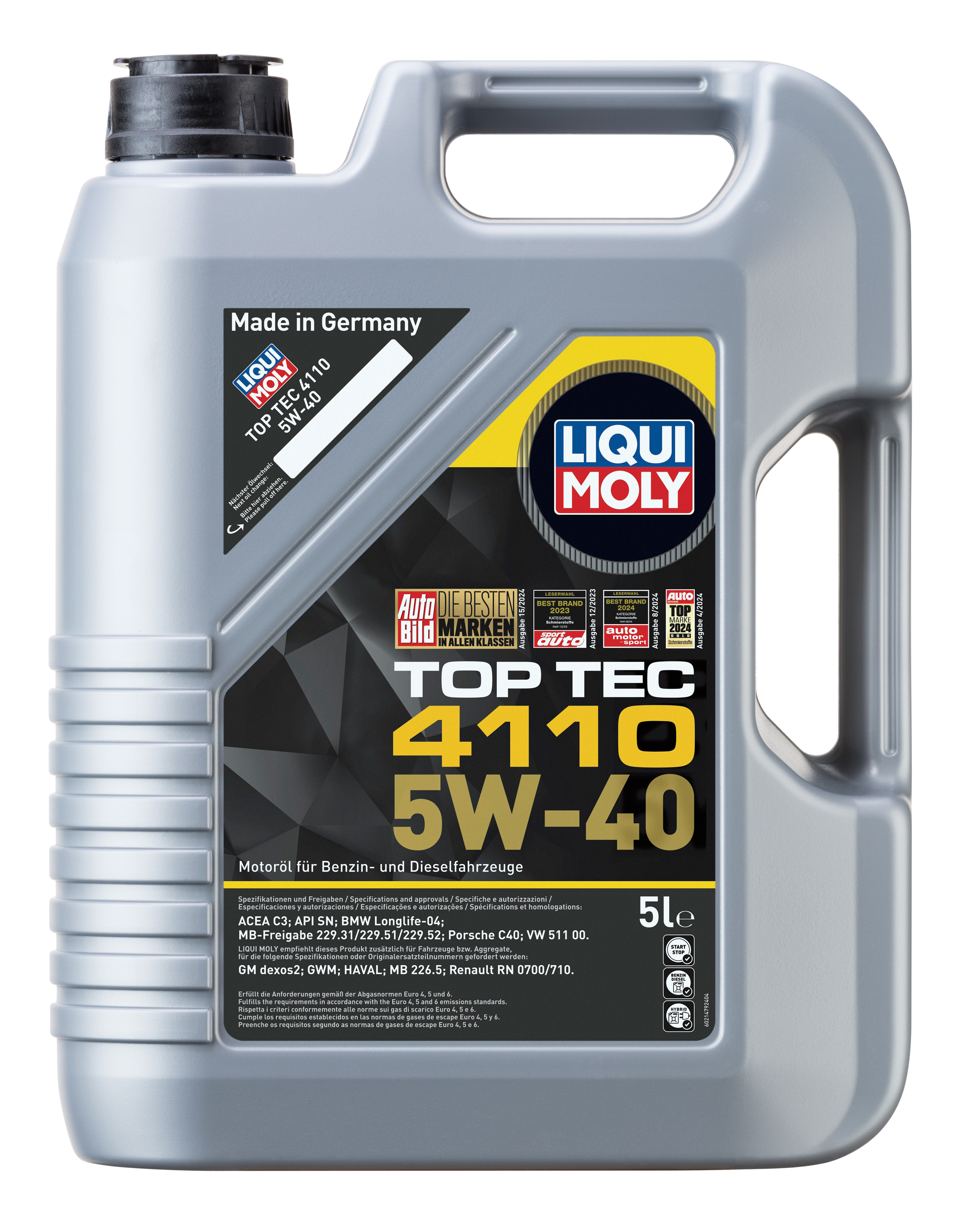 LIQUI MOLY Top Tec 4110 5W-40, 5 l (21479)