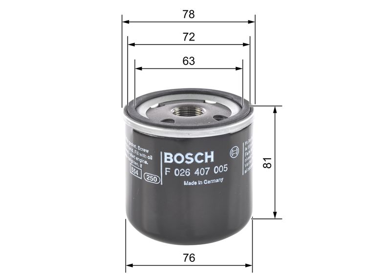 BOSCH Ölfilter (F 026 407 005) BOSCH Ölfilter (F 026 407 005)