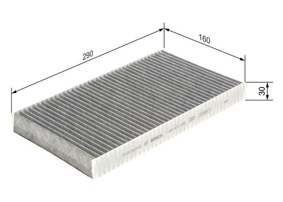 BOSCH Filter, Innenraumluft (1 987 431 459) BOSCH Filter, Innenraumluft (1 987 431 459)