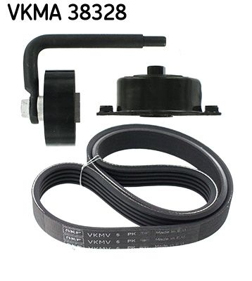 SKF Keilrippenriemensatz (VKMA 38328)