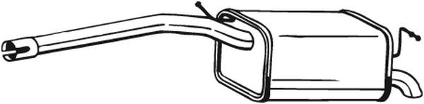 BOSAL Endschalldämpfer (280-155) Thumbnail