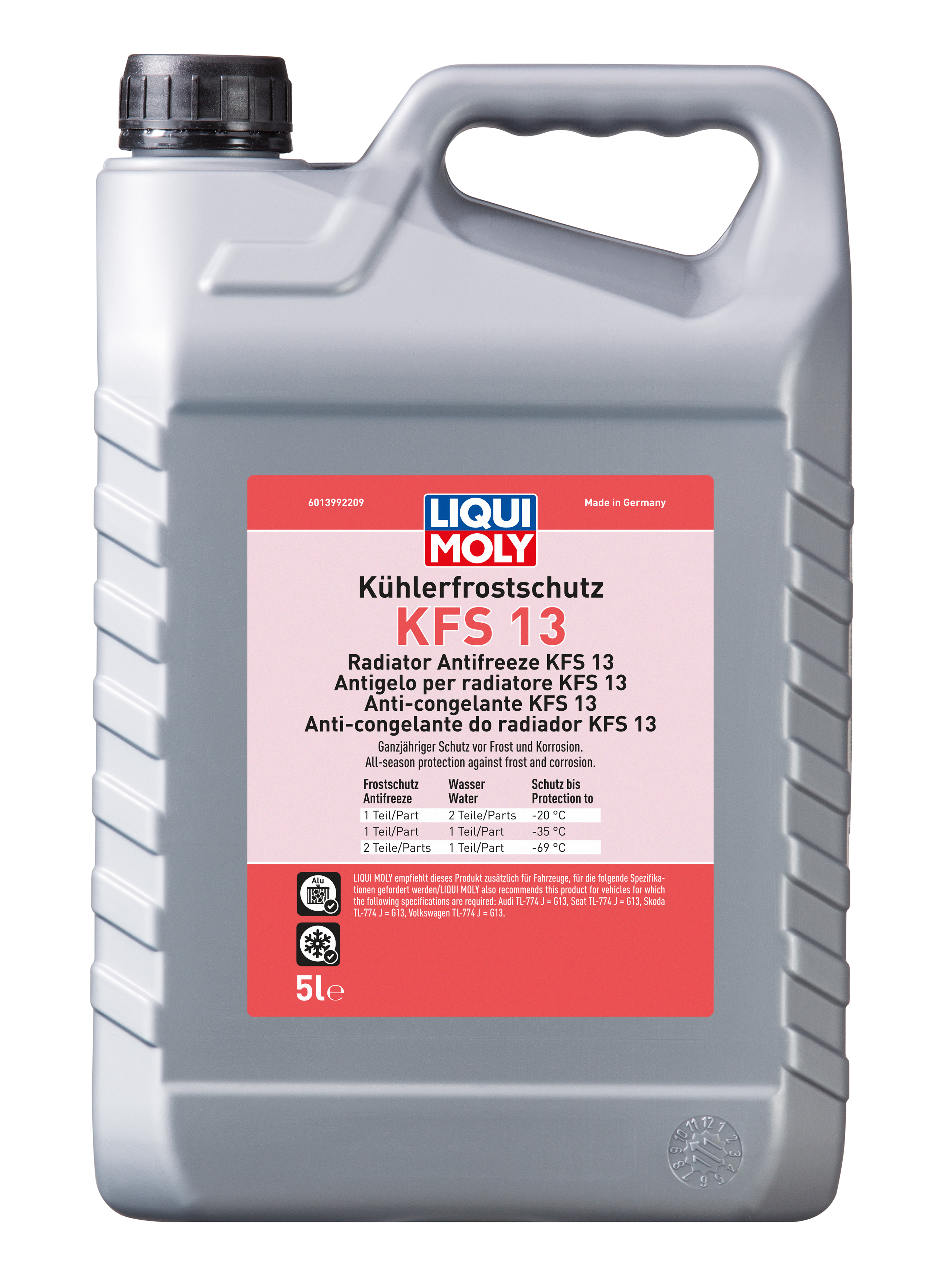 LIQUI MOLY Kühlerfrostschutz KFS 13, 5 l (21140)