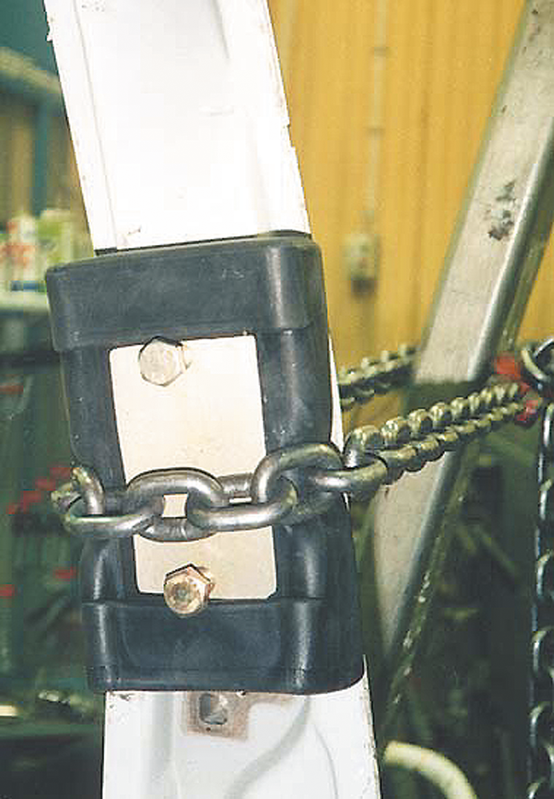 Gummischutz universal mit Metallplatte