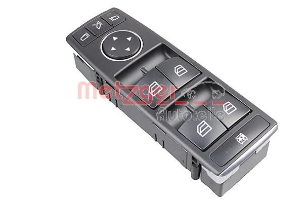 METZGER Schalter, Fensterheber (0916683)