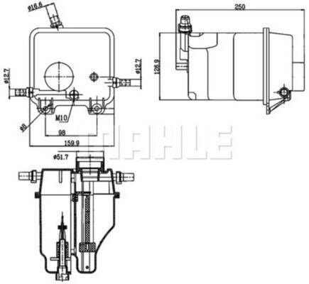 MAHLE Ölkühler, Automatikgetriebe (CLC 227 000P)
