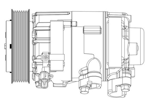 MAHLE Kompressor, Klimaanlage (ACP 632 000P) MAHLE Kompressor, Klimaanlage (ACP 632 000P)