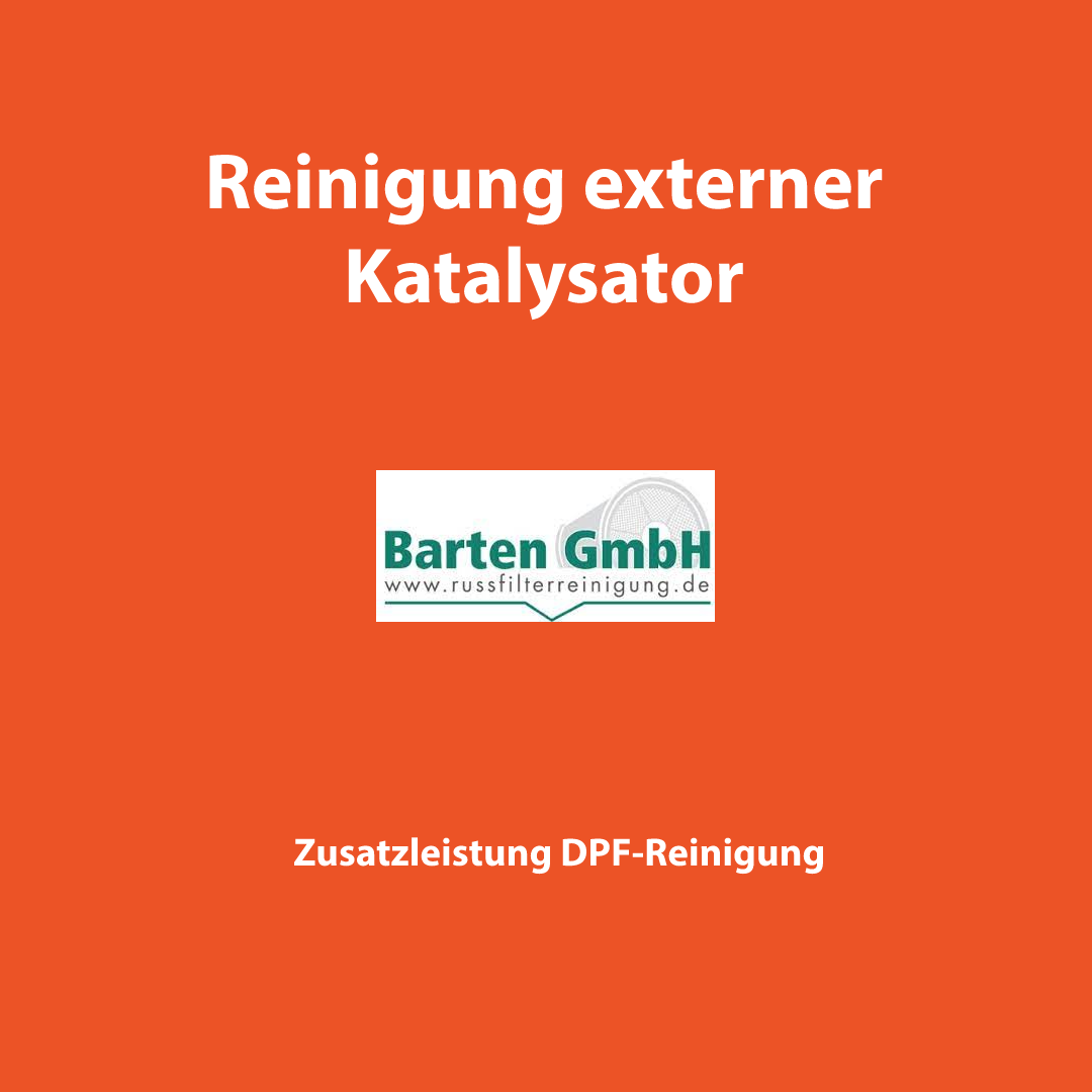 Reinigung externen Katalysator