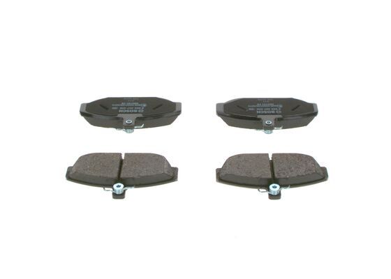 BOSCH Bremsbelagsatz, Scheibenbremse (0 986 467 400)