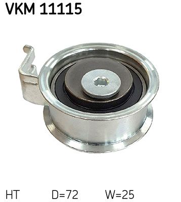 SKF Spannrolle, Zahnriemen (VKM 11115)