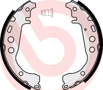 BREMBO Bremsbackensatz (S 83 508)