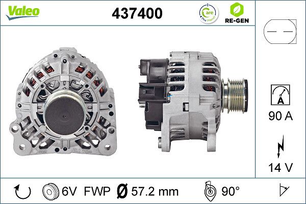 VALEO Generator (437400) 3276424374004 437400