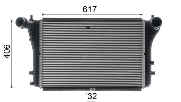 MAHLE Ladeluftkühler (CI 83 000P) MAHLE Ladeluftkühler (CI 83 000P)