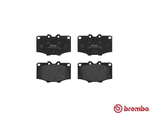 BREMBO Bremsbelagsatz, Scheibenbremse (P 83 006)