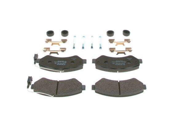 BOSCH Bremsbelagsatz, Scheibenbremse (0 986 494 580)
