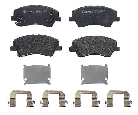 BREMBO Bremsbelagsatz, Scheibenbremse (P 30 098)