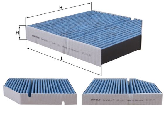 MAHLE Filter, Innenraumluft (LAO 1161) MAHLE Filter, Innenraumluft (LAO 1161)