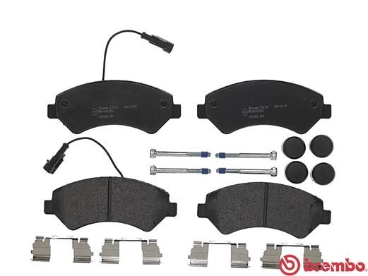 BREMBO Bremsbelagsatz, Scheibenbremse (P 23 136)