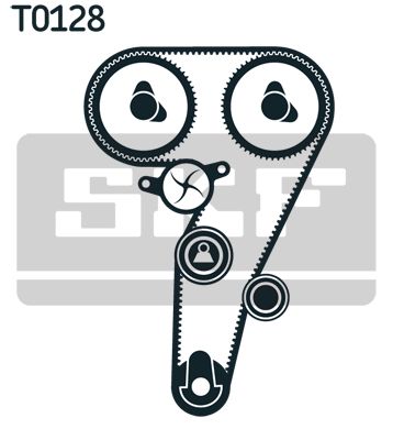 SKF Wasserpumpe + Zahnriemensatz (VKMC 02177)