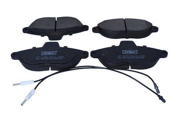 MAXGEAR Bremsbelagsatz, Scheibenbremse (19-0591)