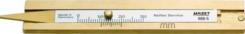HAZET Prüfgerät, Reifendruck/ Profiltiefe (666-5)