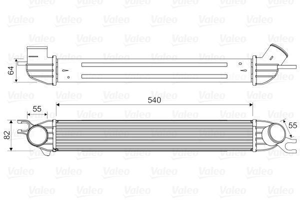 VALEO Ladeluftkühler (818580)