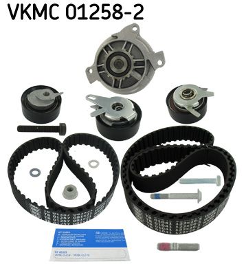 SKF Wasserpumpe + Zahnriemensatz (VKMC 01258-2) 7316574321407 VKMC 01258-2