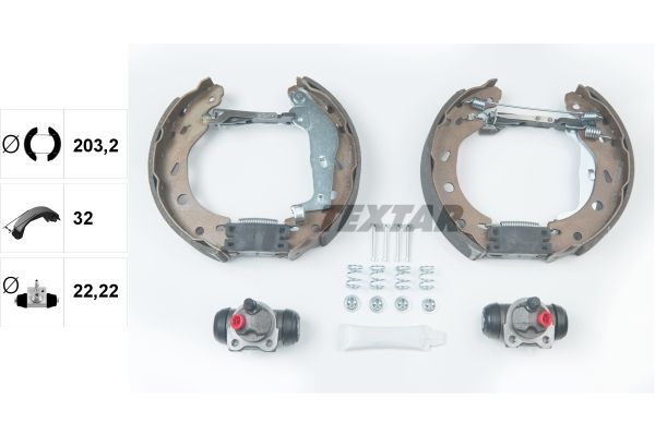 TEXTAR Bremsbackensatz (84057401) TEXTAR Bremsbackensatz (84057401)