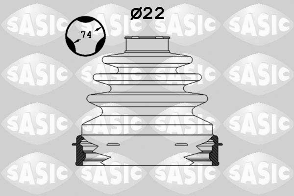 SASIC Faltenbalgsatz, Antriebswelle (1904028)