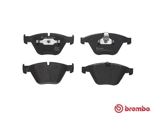 BREMBO Bremsbelagsatz, Scheibenbremse (P 06 046)