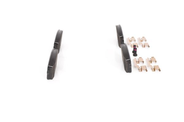 BOSCH Bremsbelagsatz, Scheibenbremse (0 986 494 612)
