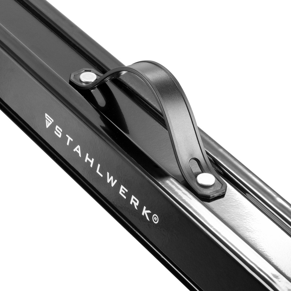 STAHLWERK Sägebock SB-740 ST im 2er Set pulverbeschichteter Metall-Arbeitsbock | Universal-Klappbock | Gerüstbock mit einer maximalen Tragkraft von 500 kg und seitlicher Halterung