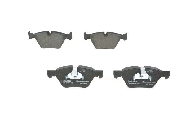BOSCH Bremsbelagsatz, Scheibenbremse (0 986 494 705)