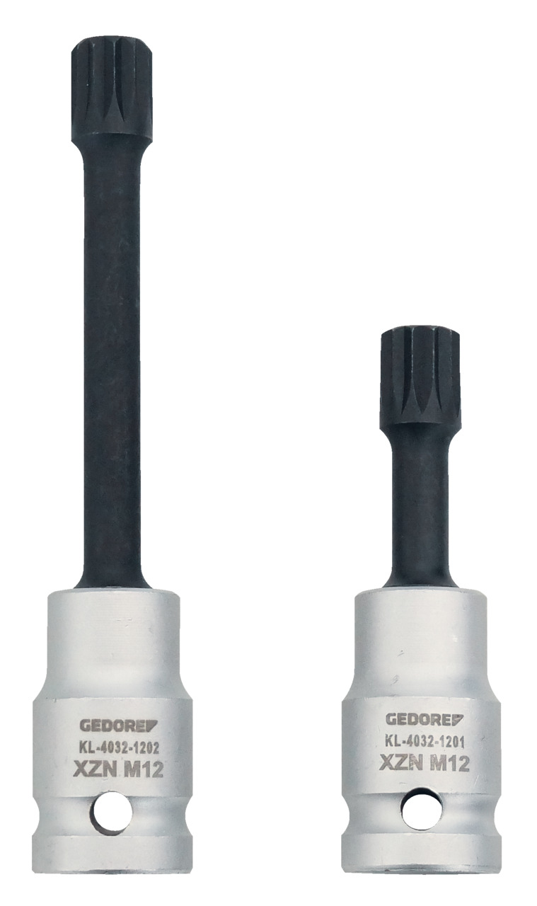 Schraubendreher-Einsätze-Satz, 1/2", XZN M12, 2-teilig (KL-4032-120)