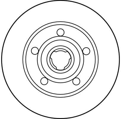 TRW Bremsscheibe (DF2771)