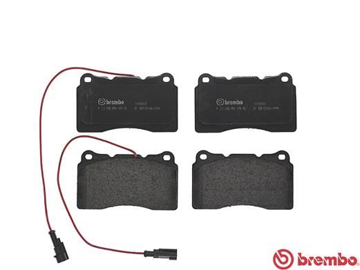 BREMBO Bremsbelagsatz, Scheibenbremse (P 23 098)