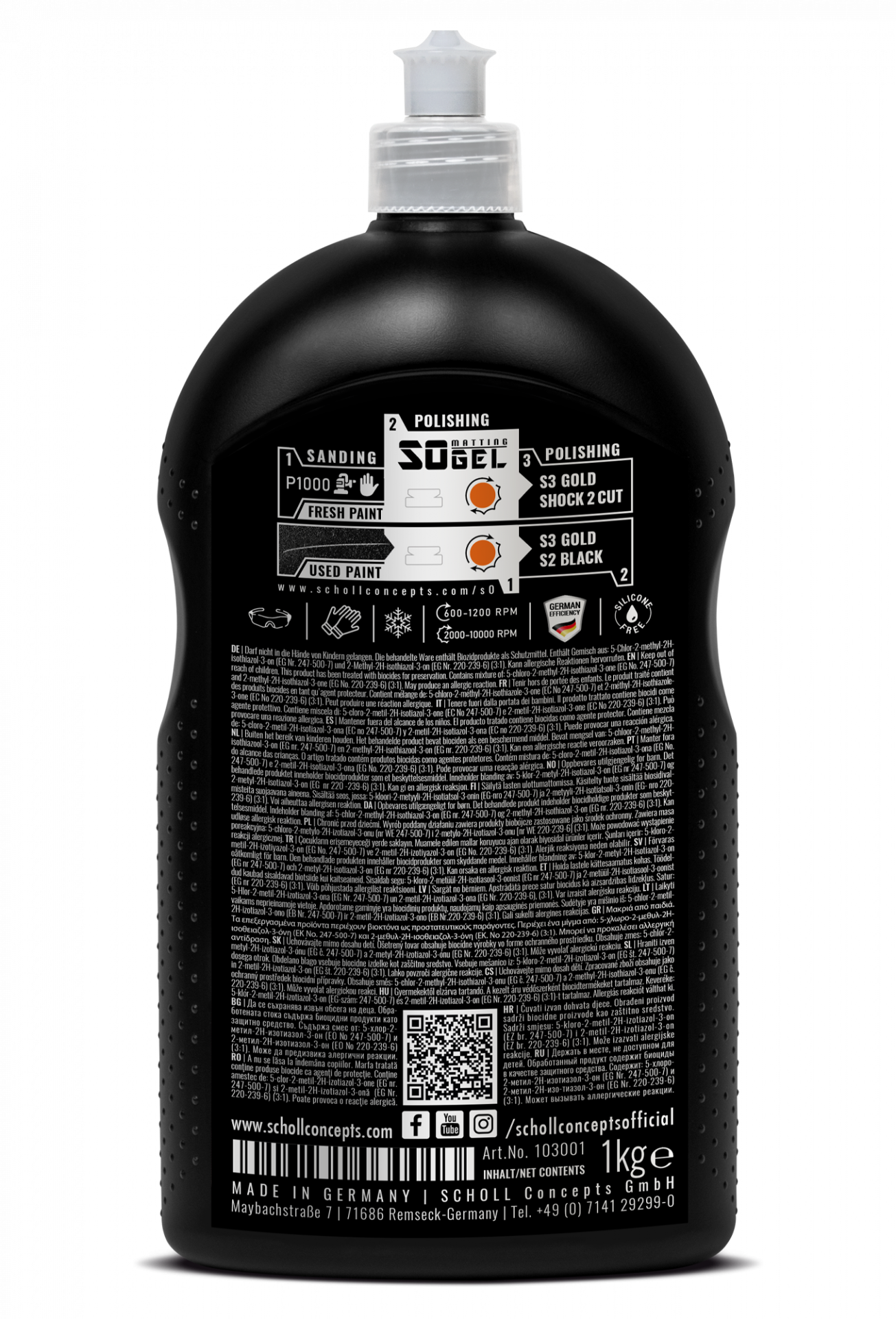 S0 Mattierungspaste extrem grob 1 kg