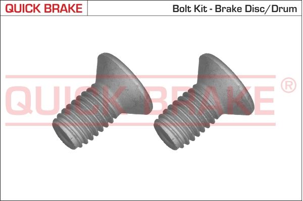 QUICK BRAKE Schraubensatz, Bremsscheibe (11670K)