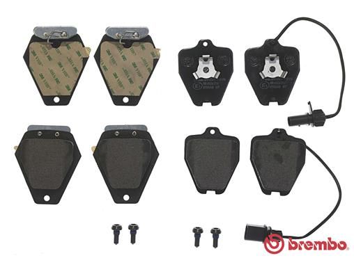 BREMBO Bremsbelagsatz, Scheibenbremse (P 85 096)
