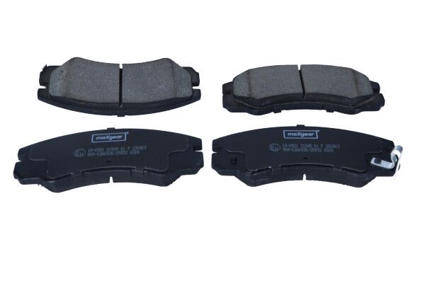 MAXGEAR Bremsbelagsatz, Scheibenbremse (19-0581)