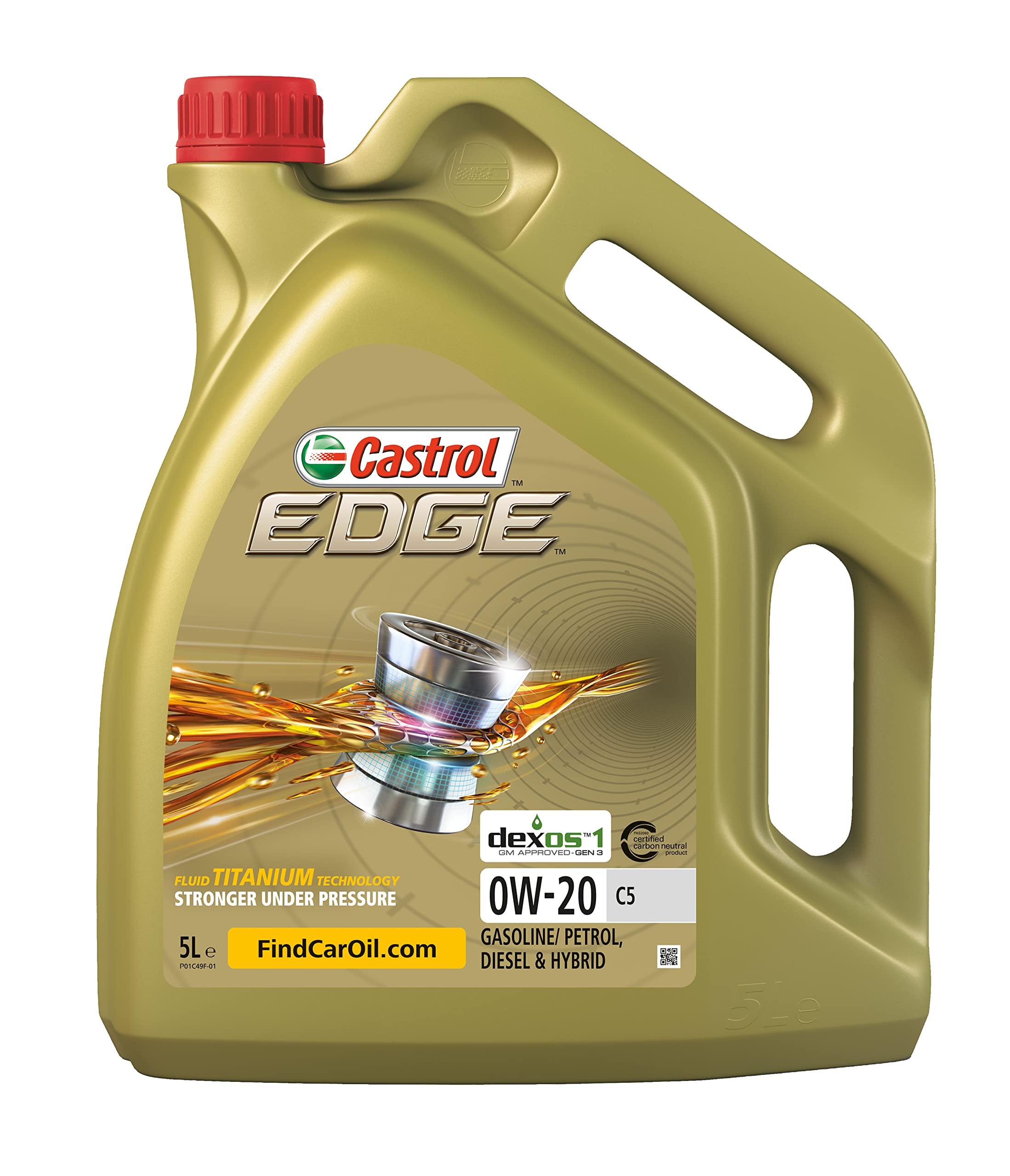 Castrol EDGE 0W-20 C5, 208 l (15CC97)