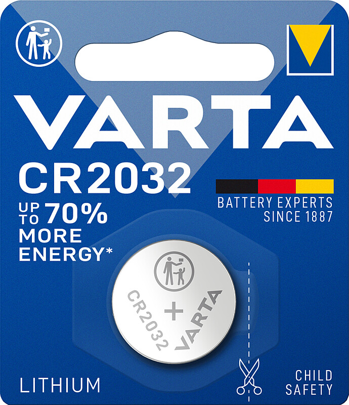 BATTERIE-KNOPFZELLE CR2032 3V (3722-21) | NORMFEST