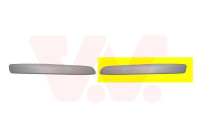 VAN WEZEL Blende, Stoßfänger (5828583) VAN WEZEL Blende, Stoßfänger (5828583)