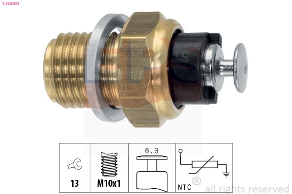 EPS Sensor, Öltemperatur (1.830.093) Thumbnail